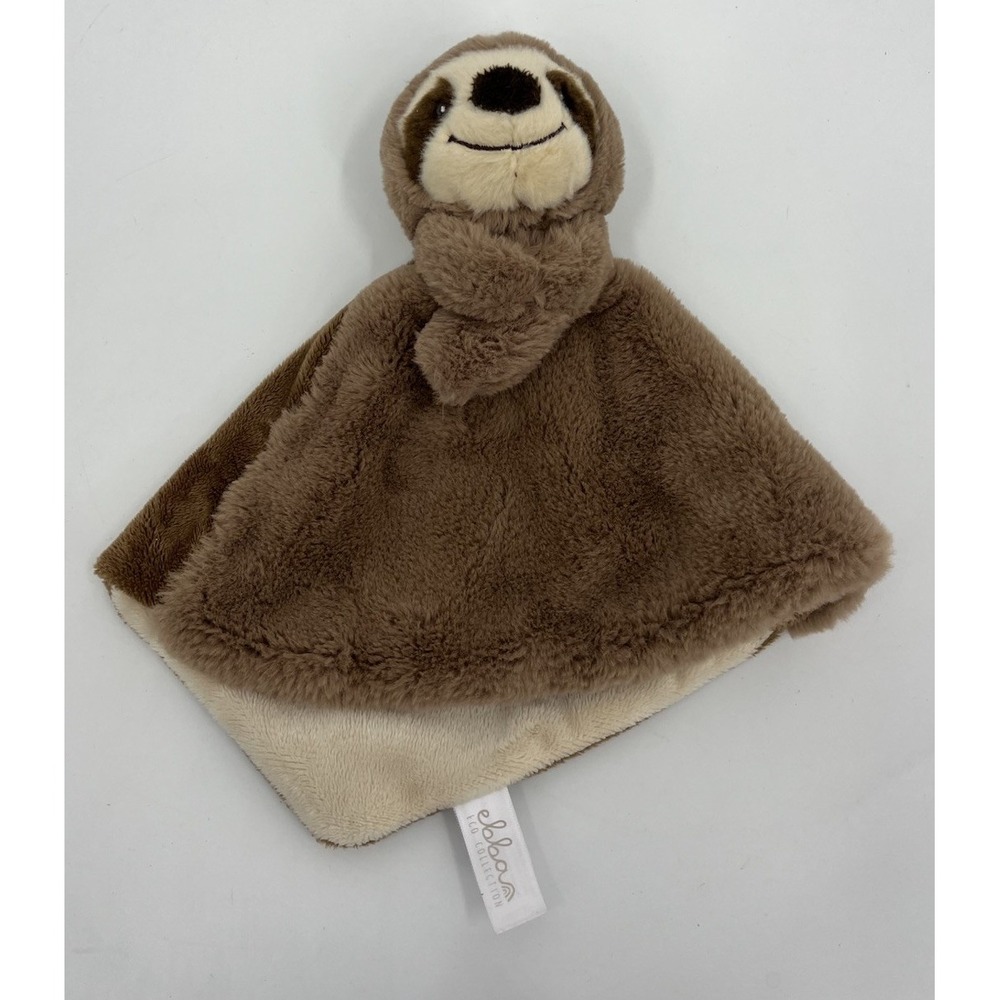 Ebba Eco Collection Sloth Lovey Security Plush Stuffed Animal